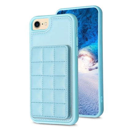 Grid Card Slot Holder Phone Case, For iPhone 14 Pro Max, For iPhone 15, For iPhone SE 2022 / SE 2020 / 8 / 7