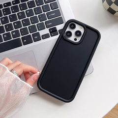 Funda de teléfono de TPU esmerilado con marco a prueba de golpes, para iPhone SE 2022/2020/8/7, para iPhone 13 Pro Max, para iPhone 13 Pro, para iPhone 13, para iPhone 12, para iPhone 12 Pro Max