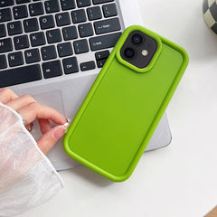 Funda de teléfono de TPU esmerilado con marco a prueba de golpes, para iPhone SE 2022/2020/8/7, para iPhone 13 Pro Max, para iPhone 13 Pro, para iPhone 13, para iPhone 12, para iPhone 12 Pro Max