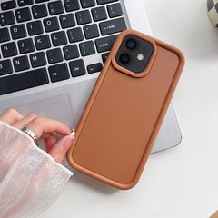 Funda de teléfono de TPU esmerilado con marco a prueba de golpes, para iPhone SE 2022/2020/8/7, para iPhone 13 Pro Max, para iPhone 13 Pro, para iPhone 13, para iPhone 12, para iPhone 12 Pro Max