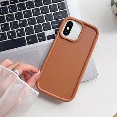 Shockproof Frame Frosted TPU Phone Case, For iPhone XS Max, For iPhone 8 Plus / 7 Plus