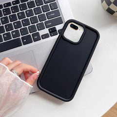 Shockproof Frame Frosted TPU Phone Case, For iPhone XS Max, For iPhone 8 Plus / 7 Plus