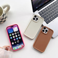 Funda de teléfono de TPU esmerilado con marco a prueba de golpes, para iPhone SE 2022/2020/8/7, para iPhone 13 Pro Max, para iPhone 13 Pro, para iPhone 13, para iPhone 12, para iPhone 12 Pro Max