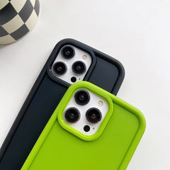 Funda de teléfono de TPU esmerilado con marco a prueba de golpes, para iPhone SE 2022/2020/8/7, para iPhone 13 Pro Max, para iPhone 13 Pro, para iPhone 13, para iPhone 12, para iPhone 12 Pro Max