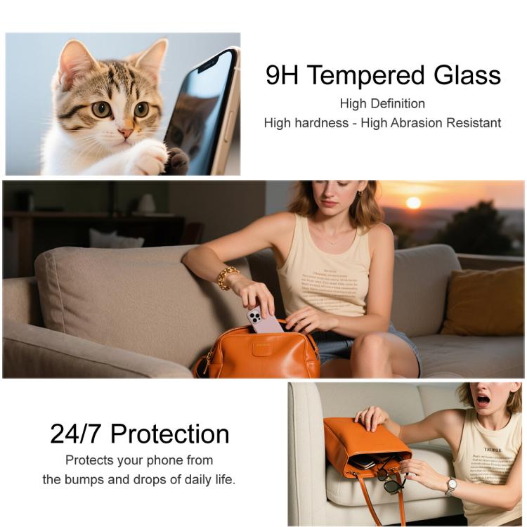 imak 9H Surface Hardness Full Screen Tempered Glass Film Pro+ Series, For Huawei maimang 40 5G, For Huawei Pura 80 5G, For Huawei nova 14, For Huawei Enjoy 80, For Huawei Mate 70, For Huawei nova 12/ nova 11 / 13, For Huawei nova 12i / Enjoy 70 Pro����...