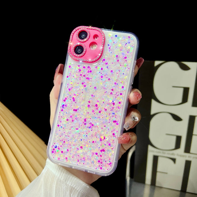 Luminous Epoxy TPU Glitter Phone Case, For iPhone 12, For iPhone 12 Pro Max, For iPhone 12 Pro, For iPhone 11