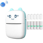 With 5 Papers & 5 Sticker Papers / Blue