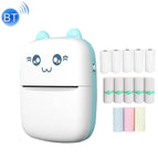 With 5 Papers & 5 Sticker & 3 Color Papers / Blue