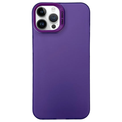 Semi Transparent Frosted PC Phone Case, For iPhone 14 Plus, For iPhone 14, For iPhone 14 Pro, For iPhone 14 Pro Max
