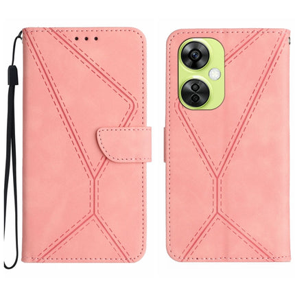 Stitching Embossed Leather Phone Case, For OnePlus Nord CE 3 Lite, For OnePlus Nord 6 5G, For OnePlus 15R, For OnePlus 15 5G