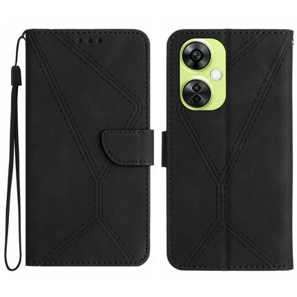 Stitching Embossed Leather Phone Case, For OnePlus Nord CE 3 Lite, For OnePlus Nord 6 5G, For OnePlus 15R, For OnePlus 15 5G