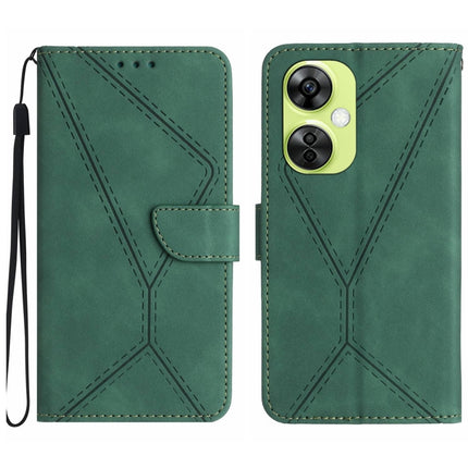 Stitching Embossed Leather Phone Case, For OnePlus Nord CE 3 Lite, For OnePlus Nord 6 5G, For OnePlus 15R, For OnePlus 15 5G