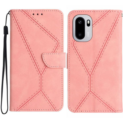 Stitching Embossed Leather Phone Case, For OnePlus Nord CE 3 Lite, For OnePlus Nord 6 5G, For OnePlus 15R, For OnePlus 15 5G