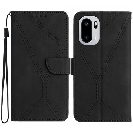 Stitching Embossed Leather Phone Case, For OnePlus Nord CE 3 Lite, For OnePlus Nord 6 5G, For OnePlus 15R, For OnePlus 15 5G