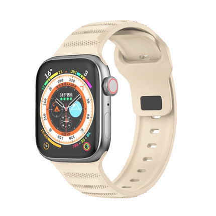 Dot Texture Fluororubber Watch Band, For Apple Watch Ultra 49mm, For Apple Watch SE 2023 44mm, For Apple Watch SE 2023 40mm, For Apple Watch 8 41mm
