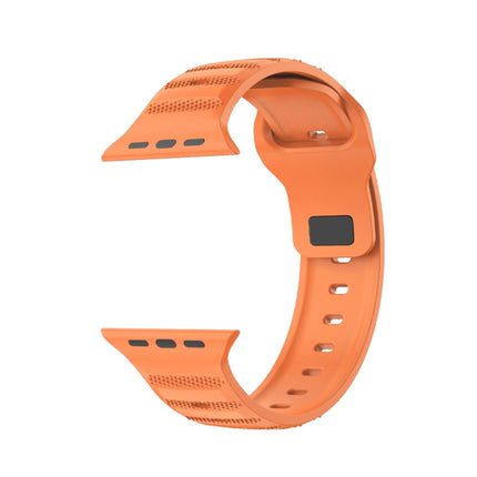 Dot Texture Fluororubber Watch Band, For Apple Watch 8 45mm, For Apple Watch Ultra 2 49mm, For Apple Watch SE 2022 40mm, For Apple Watch 9 45mm