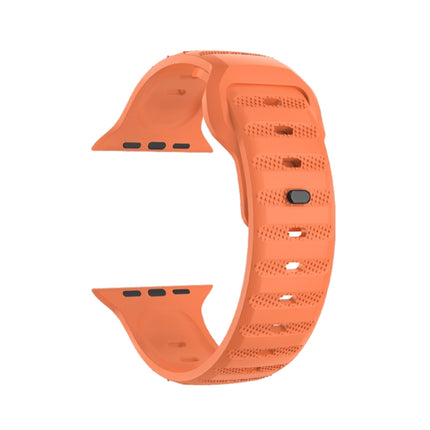 Dot Texture Fluororubber Watch Band, For Apple Watch 8 45mm, For Apple Watch Ultra 2 49mm, For Apple Watch SE 2022 40mm, For Apple Watch 9 45mm