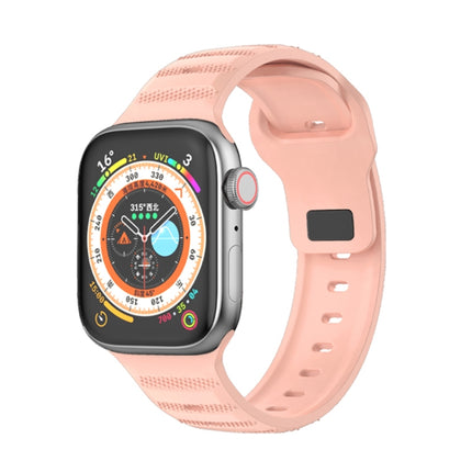 Dot Texture Fluororubber Watch Band, For Apple Watch 8 45mm, For Apple Watch Ultra 2 49mm, For Apple Watch SE 2022 40mm, For Apple Watch 9 45mm