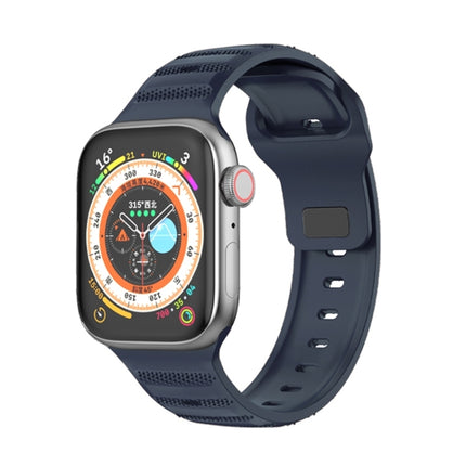 Dot Texture Fluororubber Watch Band, For Apple Watch Ultra 49mm, For Apple Watch SE 2023 44mm, For Apple Watch SE 2023 40mm, For Apple Watch 8 41mm