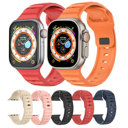 Dot Texture Fluororubber Watch Band, For Apple Watch SE 2022 44mm, For Apple Watch 9 41mm, For Apple Watch 7 41mm, For Apple Watch 7 45mm