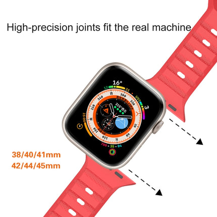 Dot Texture Fluororubber Watch Band, For Apple Watch Ultra 49mm, For Apple Watch SE 2023 44mm, For Apple Watch SE 2023 40mm, For Apple Watch 8 41mm