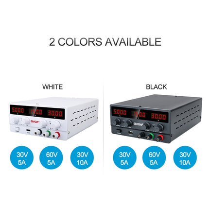 GVDA SPS-H3010 30V-10A Adjustable Voltage Regulator, SPS-H3010 EU Plug, SPS-H3010