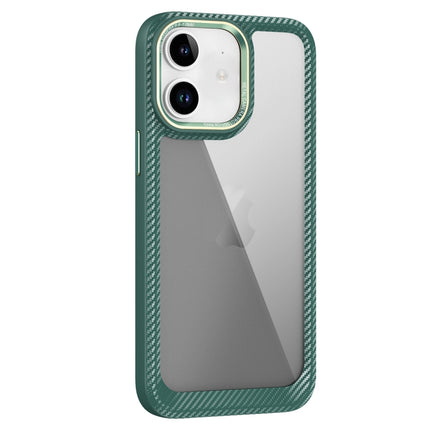 Carbon Fiber Transparent Back Panel Phone Case, For iPhone 13, For iPhone 12, For iPhone 12 Pro Max, For iPhone 12 Pro