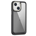 Für iPhone 14 / Schwarz + Transparentes Schwarz