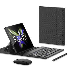 GKK Gear Adjustment Bluetooth Keyboard + Pen + Mouse + Case Set, For Samsung Galaxy Z Fold5