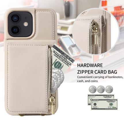Crossbody Lanyard Zipper Wallet Leather Phone Case, For iPhone 12 / 12 Pro, For iPhone 12 Pro Max, For iPhone 11 Pro Max, For iPhone 11