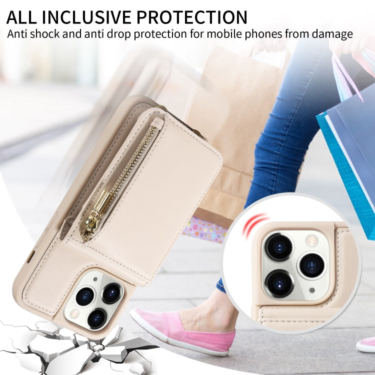 Crossbody Lanyard Zipper Wallet Leather Phone Case