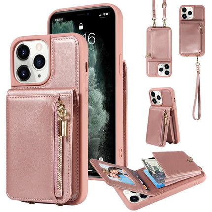 Crossbody Lanyard Zipper Wallet Leather Phone Case, For iPhone 11 Pro, For iPhone X / XS, For iPhone XR, For iPhone XS Max