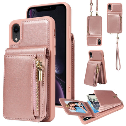 Crossbody Lanyard Zipper Wallet Leather Phone Case, For iPhone 11 Pro, For iPhone X / XS, For iPhone XR, For iPhone XS Max