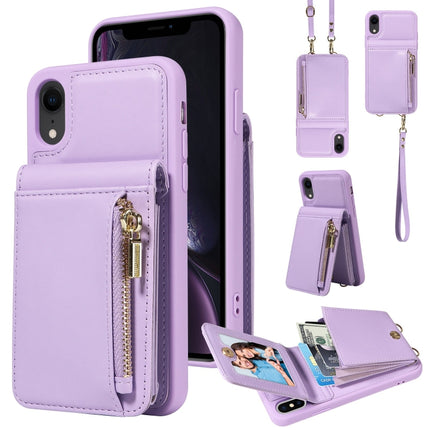 Crossbody Lanyard Zipper Wallet Leather Phone Case, For iPhone 11 Pro, For iPhone X / XS, For iPhone XR, For iPhone XS Max