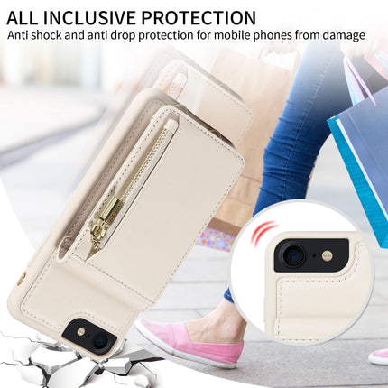 Crossbody Lanyard Zipper Wallet Leather Phone Case