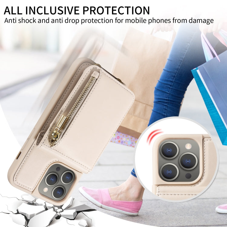 Crossbody Lanyard Zipper Wallet Leather Phone Case