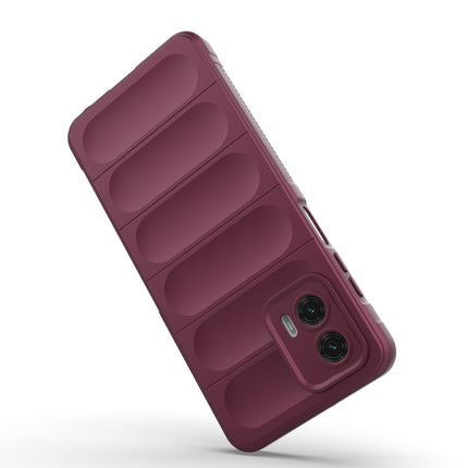 Magic Shield TPU + Flannel Phone Case, For Motorola Moto G73 5G, For Motorola Moto G62 5G