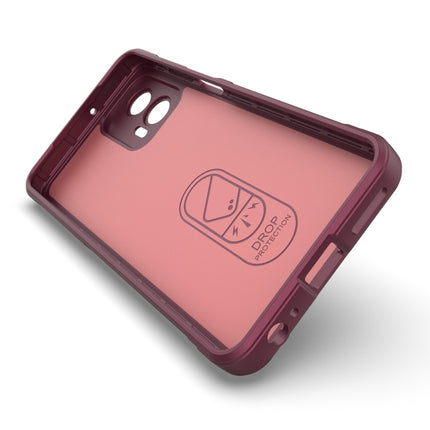 Magic Shield TPU + Flannel Phone Case, For Motorola Moto G73 5G, For Motorola Moto G62 5G