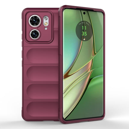 Magic Shield TPU + Flannel Phone Case, For Motorola Edge 40 5G, For Motorola Moto G73 5G
