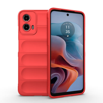 Magic Shield TPU + Flannel Phone Case, For Motorola Edge 50 Fusion 5G Global, For Motorola Moto G34 5G