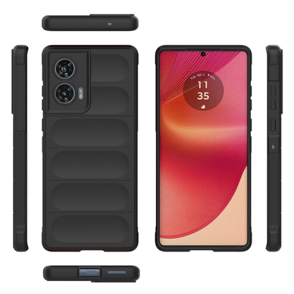 Magic Shield TPU + Flannel Phone Case, For Motorola Edge 50 Fusion 5G Global, For Motorola Moto G34 5G