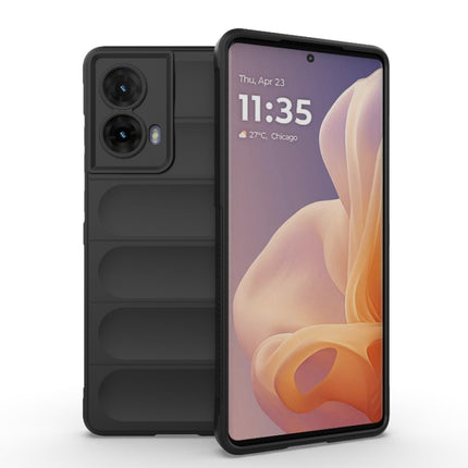 Magic Shield TPU + Flannel Phone Case, For Motorola Moto G85 5G Global, For Motorola Edge 50 Pro 5G Global