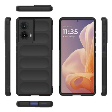 Magic Shield TPU + Flannel Phone Case, For Motorola Moto G85 5G Global, For Motorola Edge 50 Pro 5G Global
