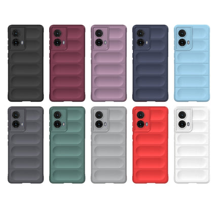 Magic Shield TPU + Flannel Phone Case, For Motorola Moto G85 5G Global, For Motorola Edge 50 Pro 5G Global