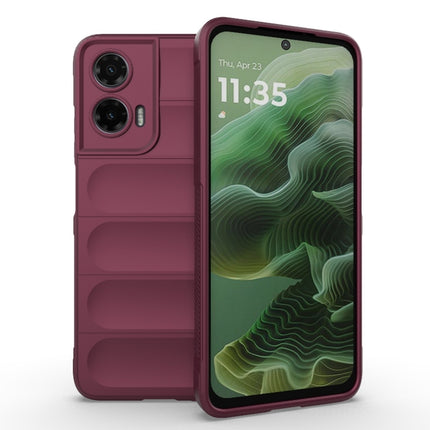 Magic Shield TPU + Flannel Phone Case, For Motorola Moto G35 5G Global, For Motorola Moto G55 5G Global