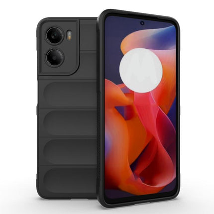 Magic Shield TPU + Flannel Phone Case, For Motorola Edge 60 Fusion 5G Global, For Motorola Moto G05 4G / E15
