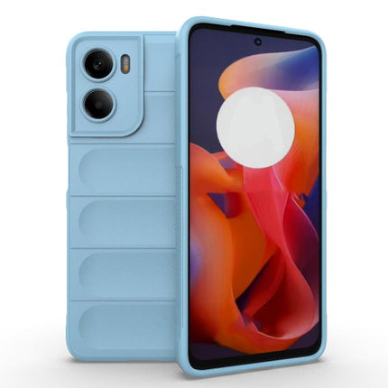 Magic Shield TPU + Flannel Phone Case, For Motorola Edge 60 Fusion 5G Global, For Motorola Moto G05 4G / E15