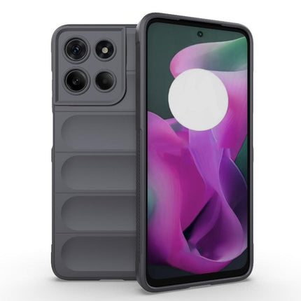 Magic Shield TPU + Flannel Phone Case, For Motorola Moto G15 4G Global, For Motorola Moto G75 5G Global
