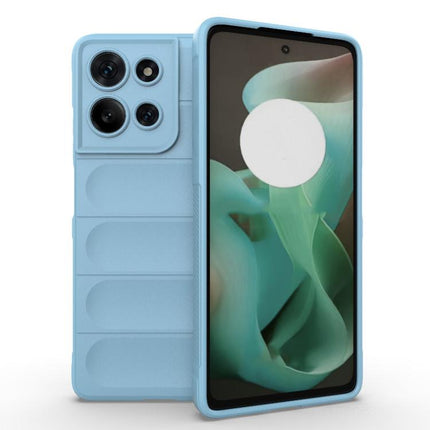 Magic Shield TPU + Flannel Phone Case, For Motorola Moto G15 4G Global, For Motorola Moto G75 5G Global