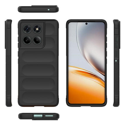 Magic Shield TPU + Flannel Phone Case, For Motorola Edge 60 Fusion 5G Global, For Motorola Moto G05 4G / E15